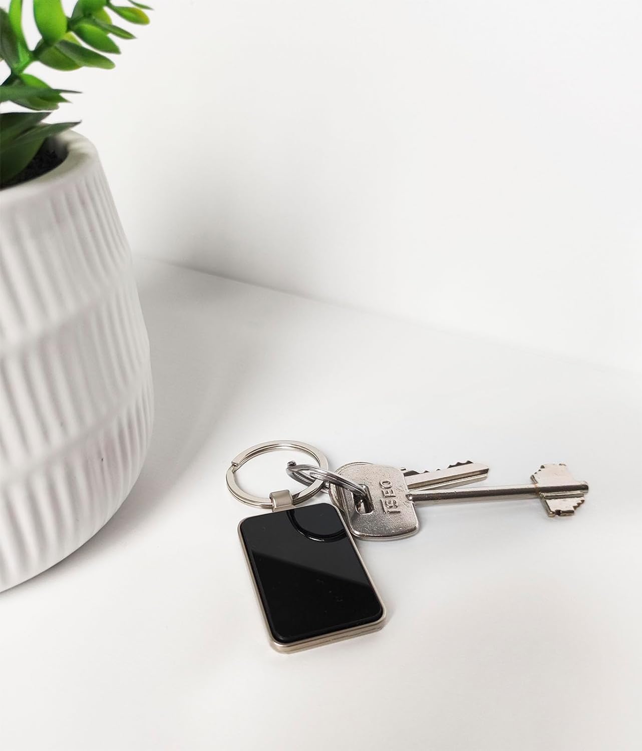 Skull Smoking Weed Marijuana Joint, stalowy brelok, czarny szklany breloczek do kluczy, zawieszka - PuffoShop