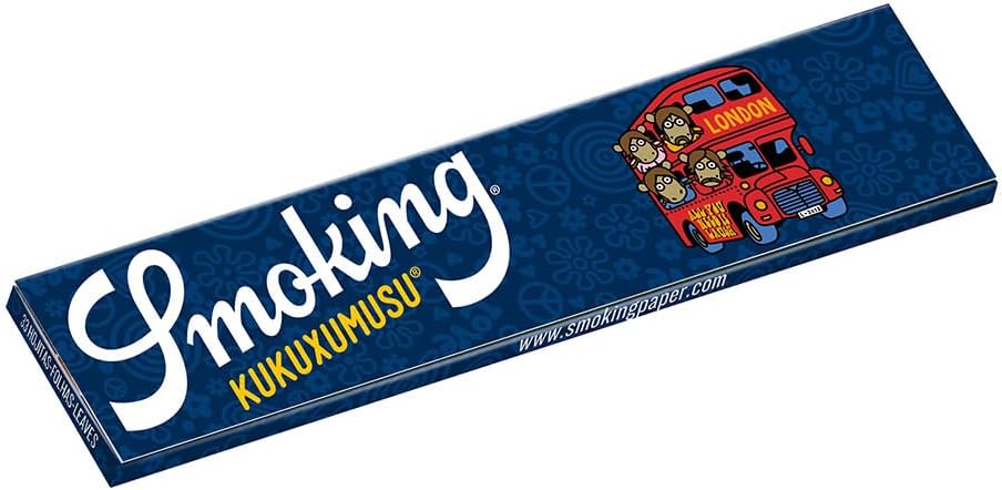 Smoking Kukuxumusu Papers longpapers ulotki z nadrukowanym motywem, 10 książeczek - PuffoShop