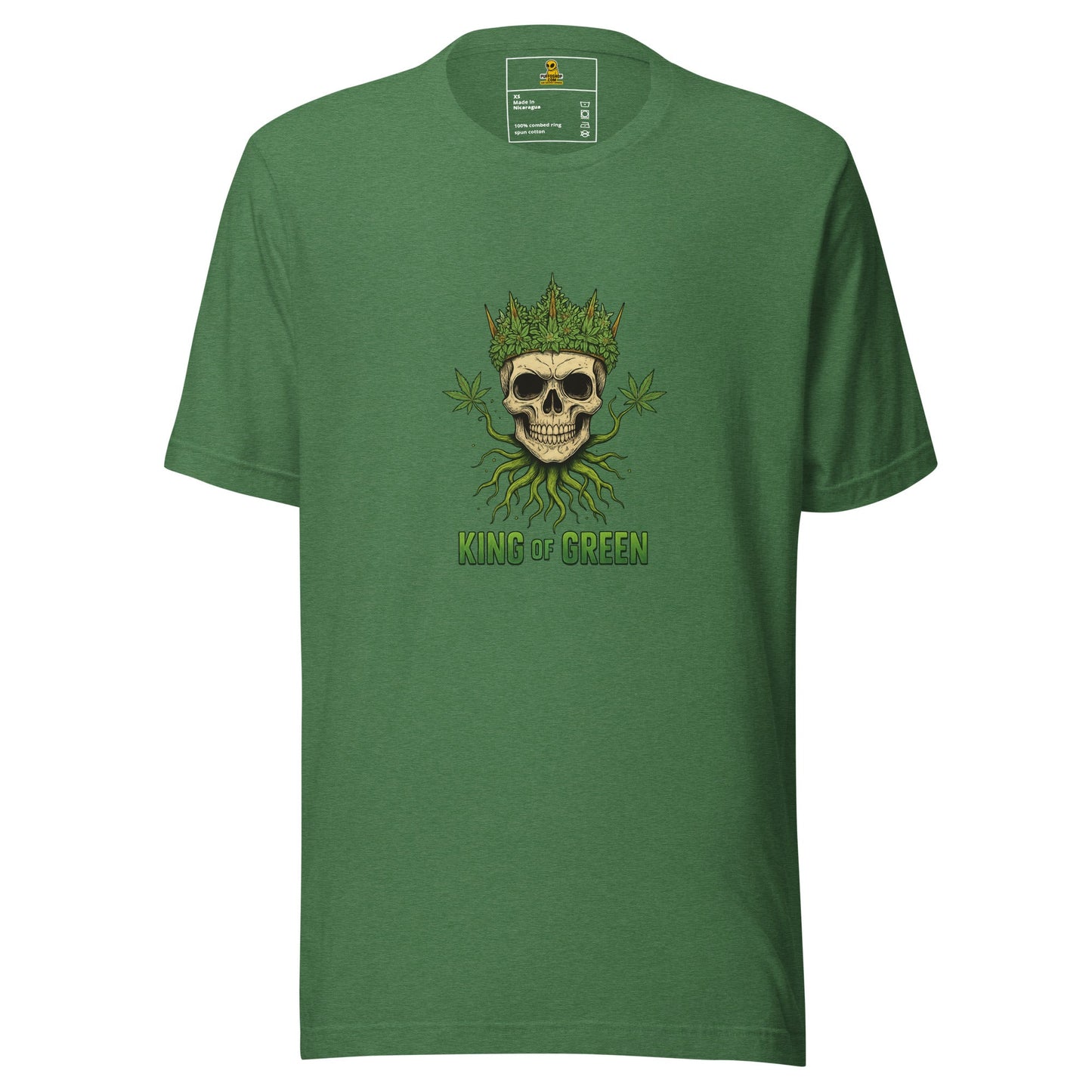 Unisex T-Shirt Premium KING OF GREEN - PuffoShop