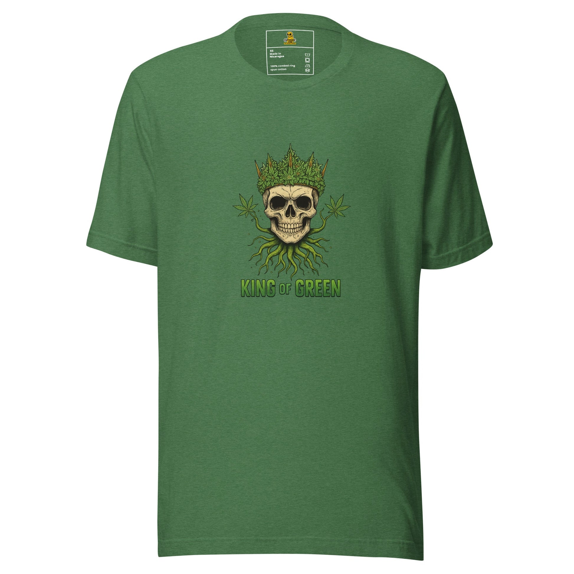 Unisex T-Shirt Premium KING OF GREEN - PuffoShop