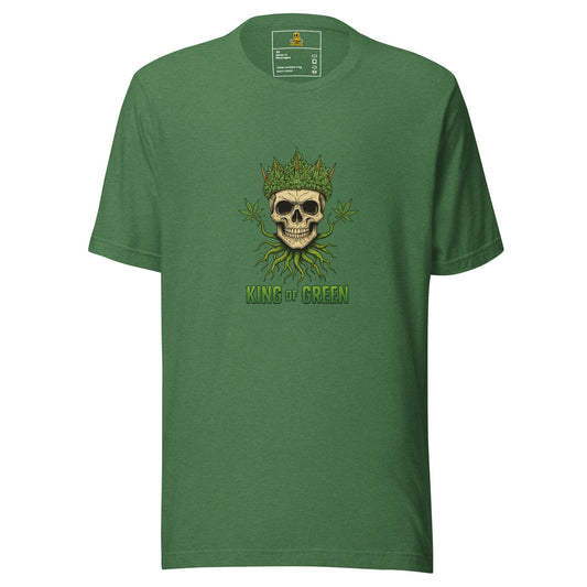 Unisex T-Shirt Premium KING OF GREEN - PuffoShop