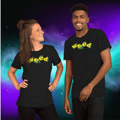 🌿🎮 Weed Retro Puffo Gaming Style – Koszulka Premium Unisex - PuffoShop